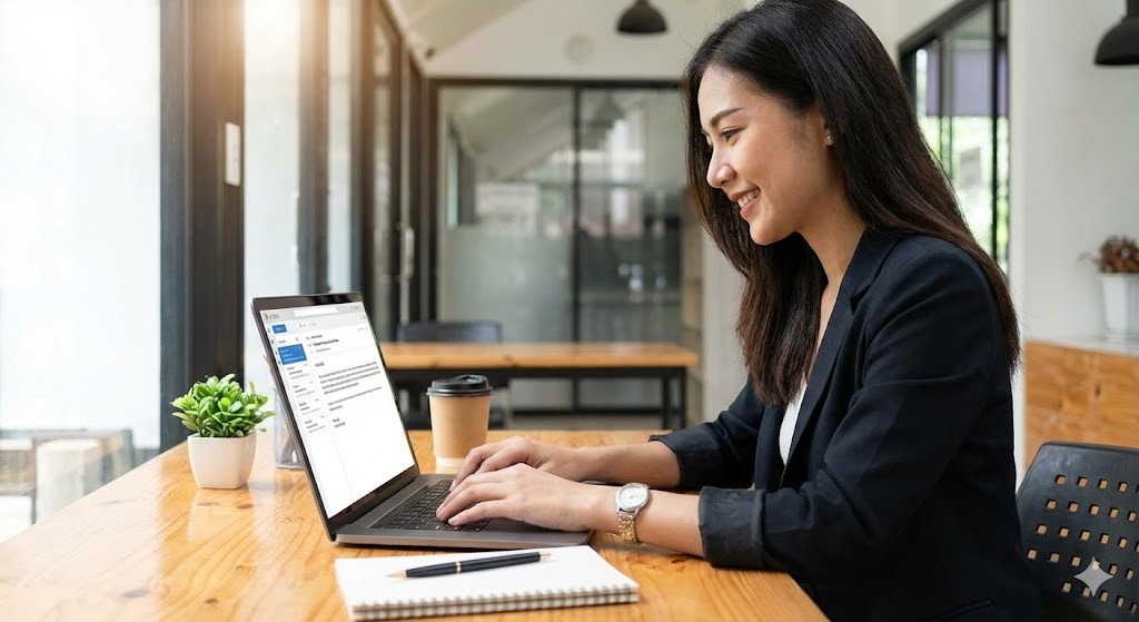 เขียนอีเมลภาษาอังกฤษ