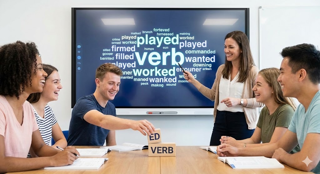 หลักการเติม ed