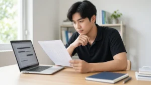 ผู้สมัครเปรียบเทียบการสอบ TU-GET แบบกระดาษและแบบคอมพิวเตอร์